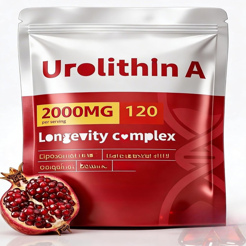Urolithin A,Efficient Formula, Full of Energy, Full of Vitality All Day Long,120