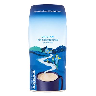 Malted Drink Powder 400g | Malt Based Beverage Mix | Suitable for Hot & Cold Milk Drinks | Creamy Malt Flavour | 400g Jar