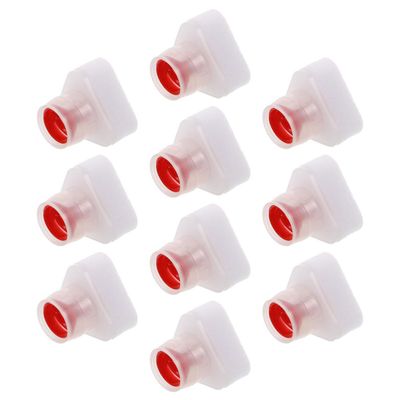 Hemobllo 20pcs Shoe Cleaner Sponge Applicator with Triangular Sponge Heads for White Shoes Easy Operation for Travel and On-the-go Cleaning