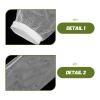 OSOLADY 2pcs Mosquito Netting for Adults: Mosquito Protection Arm Mesh Sleeves Breathable Net Cover for Camping Fishing Summer Activities Bugs Prevention, White view 3