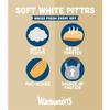 Warburtons 4 White Soft Pittas | Case of 1 view 3