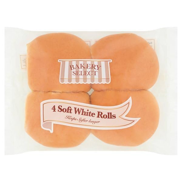 Bakery Select 4 Soft White Rolls | Case of 1