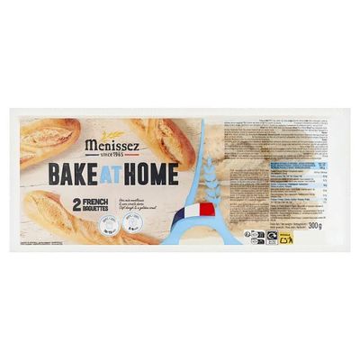 Menissez Bake at Home 2 French Baguettes 300g | Case of 1