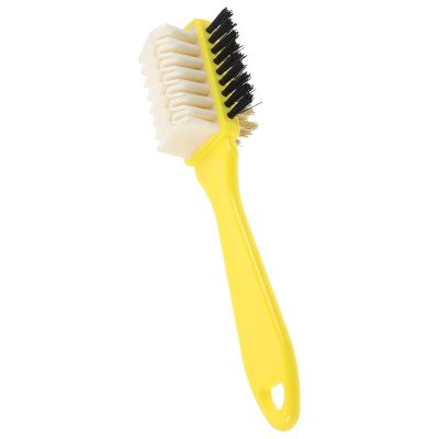 iplusmile Suede Shoe Cleaning Brush with Soft Nylon and Rubber Bristles for Delicate Suede and Nubuck Shoes with Ergonomic Handle for Easy Use