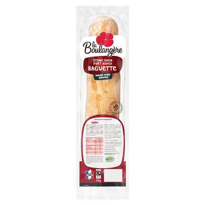 La Boulangre Stone Oven Part-Baked Baguette 250g | Case of 8