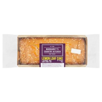 Margaret's Country Kitchen Lemon Loaf Cake 730g | Case of 1