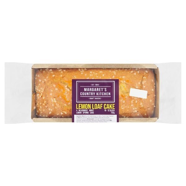 Margaret's Country Kitchen Lemon Loaf Cake 730g | Case of 1