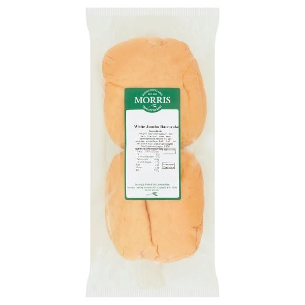 Morris White Jumbo Barmcake | Case of 1