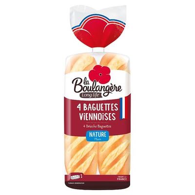 La Boulangre 4 Brioche Baguettes 340g | Case of 1