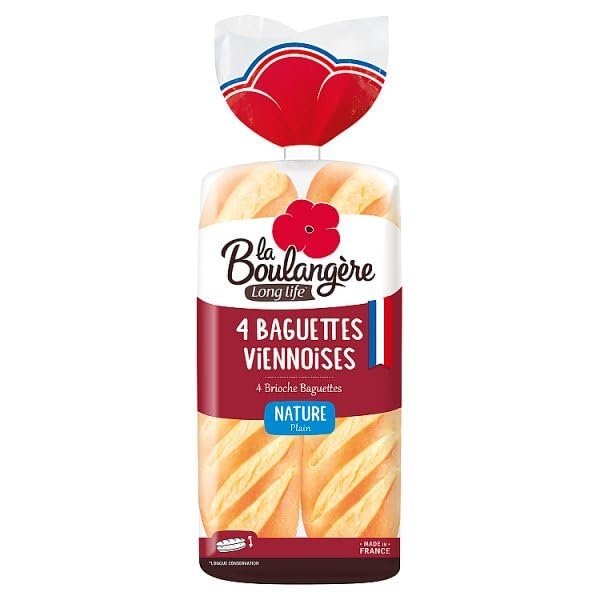 La Boulangre 4 Brioche Baguettes 340g | Case of 1