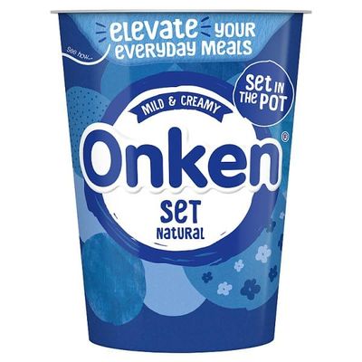 Onken Natural Set Yogurt 450g | Case of 6