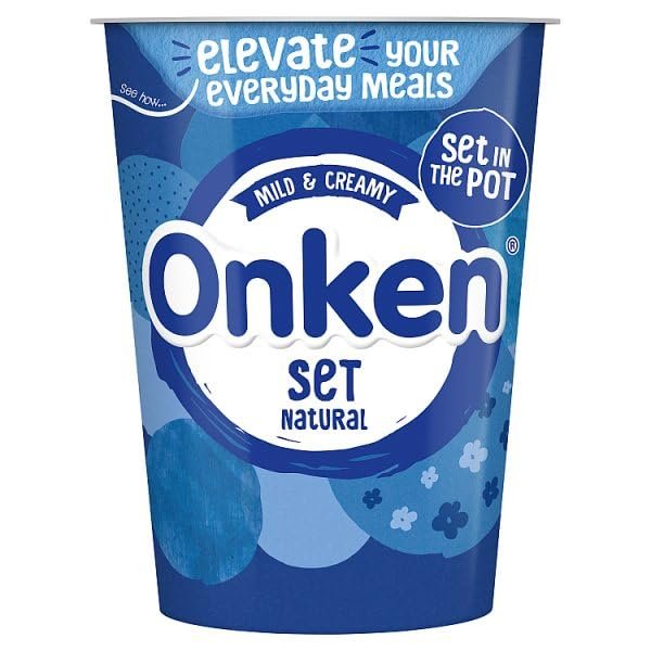 Onken Natural Set Yogurt 450g | Case of 6