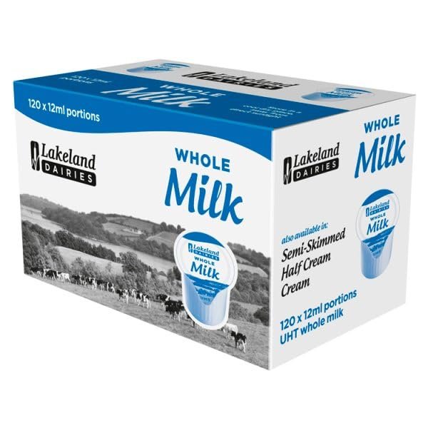 Lakeland Dairies Whole Milk 120 x 12ml | Case of 1