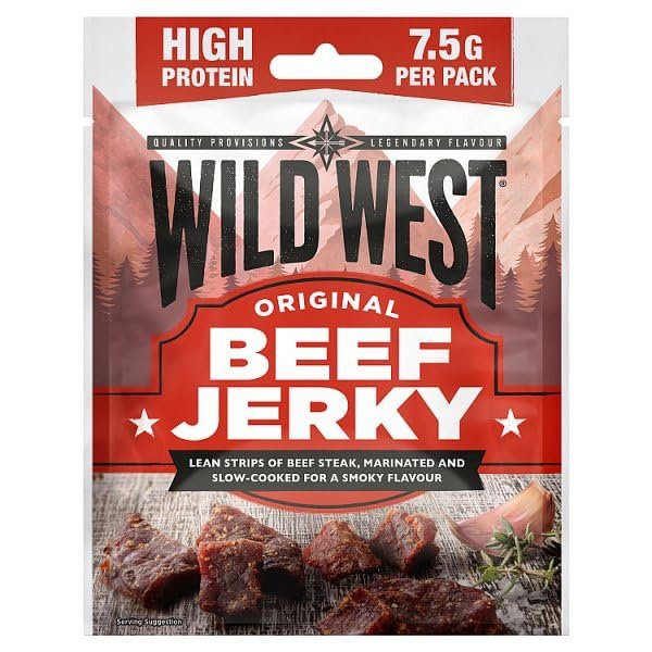 Wild West Original Beef Jerky 25g | Case of 12