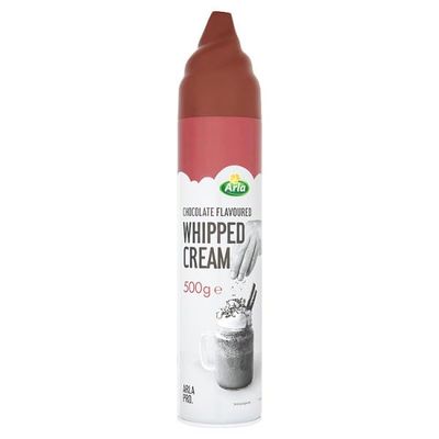 Arla Chocolate Flavoured Whipped Cream 500g | Case of 9