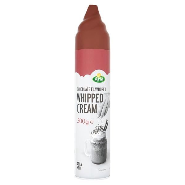 Arla Chocolate Flavoured Whipped Cream 500g | Case of 9