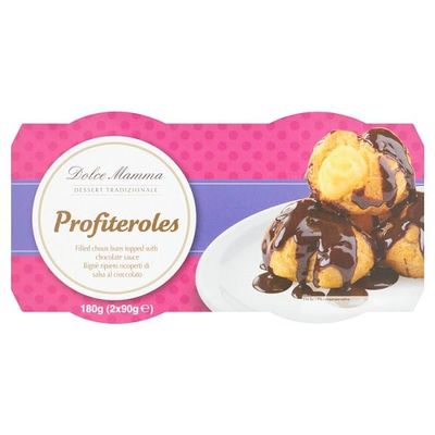 Dolce Mamma Profiteroles 2 x 90g (180g) | Case of 1