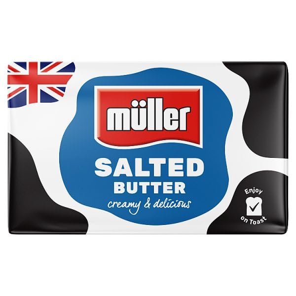 Mller Salted British Butter 250g | Case of 20
