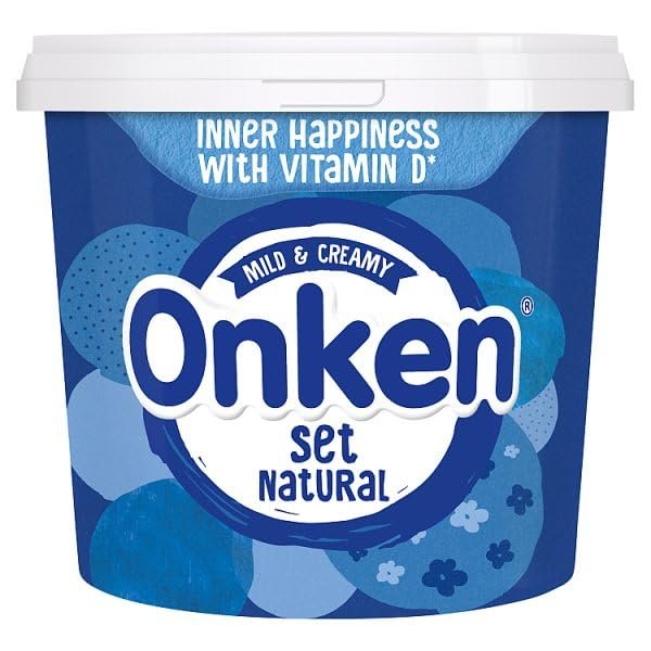 Onken Natural Set Yogurt 1kg | Case of 6