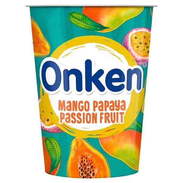 Onken Mango, Papaya, Passion Fruit Yogurt 450g | Case of 6