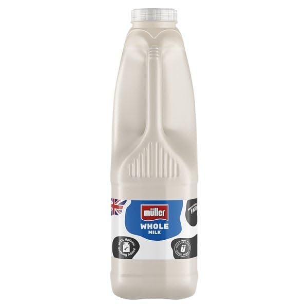 Mller Mllerlicious Whole Milk 1 Litre | Case of 10