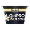 GetPro 15g High Protein Vanilla Yoghurt with Magnesium & Vitamin B9 160g | Case of 8 view 1