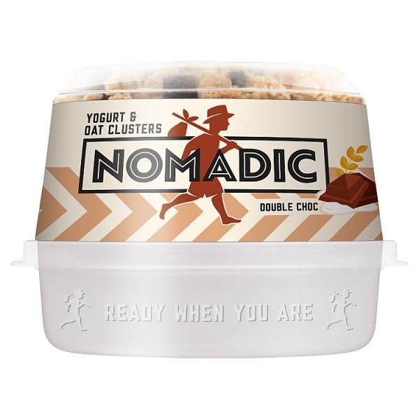Nomadic Yogurt & Oat Clusters Double Choc 169g | Case of 1