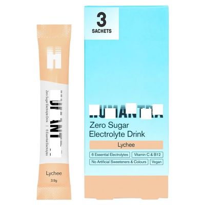 Zero Sugar Electrolyte Drink 6 x 3.6g Sachets (Lychee Zero Sugar Electrolyte Drink 3 x 3.9g Sachets)