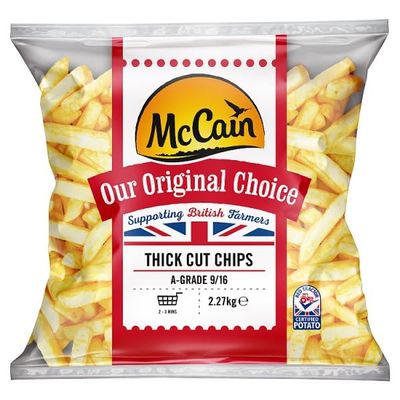 McCain Our Original Choice Thick Cut Chips 2.27kg | Case of 4