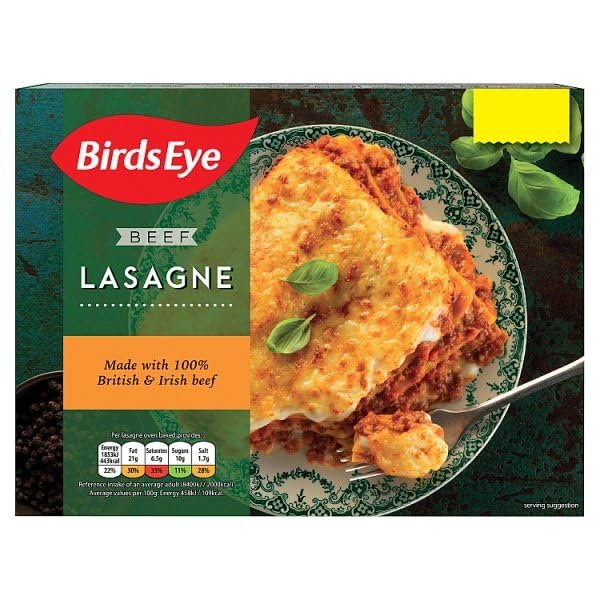 Birds Eye Beef Lasagne 400g | Case of 6