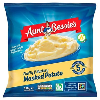 Aunt Bessie's Mashed Potato 650g | Case of 1