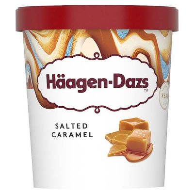 Hagen-Dazs Salted Caramel Ice Cream 460ml | Case of 8
