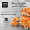Chef's Premium Salmon En Croute with Barber's Cheddar Cheese Sauce 2.82kg | Case of 1 view 2