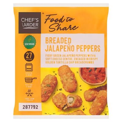Chef's Larder Breaded Jalapeo Peppers 1kg | Case of 1