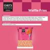 Chef's Menu Waffle Fries 2.5kg | Case of 4 view 3