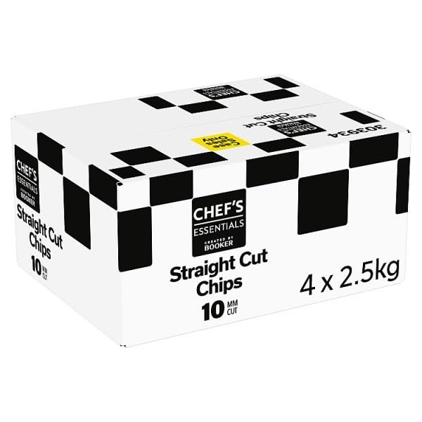 Chef's Essentials Straight Cut Chips 4 x 2.5kg | Case of 4