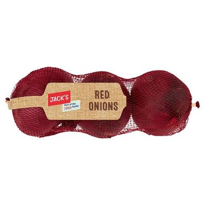 Jack's Red Onions 3 pack | Case of 1