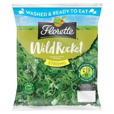 Florette Strong Wild Rocket 180g | Case of 1