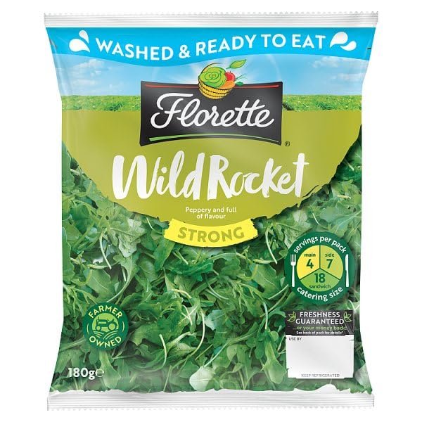 Florette Strong Wild Rocket 180g | Case of 1