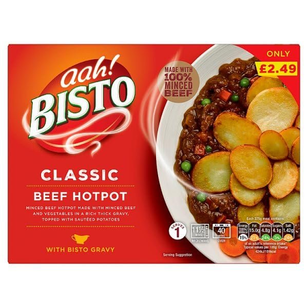 Bisto Classic Beef Hotpot 375g | Case of 1