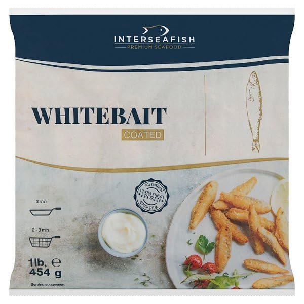 Interseafish Coated Whitebait 454g | Case of 1