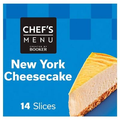 Chef's Menu New York Cheesecake Slices 1.8kg | Case of 1