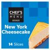 Chef's Menu New York Cheesecake Slices 1.8kg | Case of 1 view 1