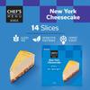 Chef's Menu New York Cheesecake Slices 1.8kg | Case of 1 view 2