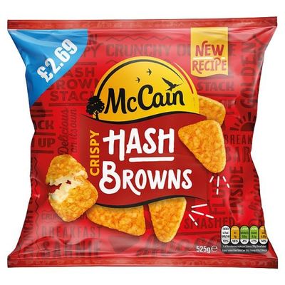 McCain Potato Hash Browns 525g | Case of 1