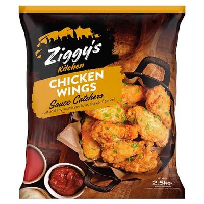 Ziggy's Kitchen Sauce Catchers Chicken Wings 2.5kg | Case of 4