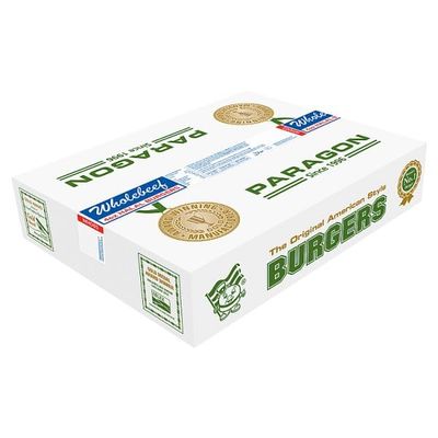 Wholebeef 4oz Halal Burgers 48 x 113g (5.42kg) | Case of 1