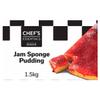 Chef's Essentials Jam Sponge Pudding 1.5kg | Case of 1 view 1