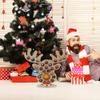 FreshCart Basics Wooden Christmas Advent Countdown Calendar Chocolate Stand Candy Display Stand with 24 Holes for Xmas Party Wedding Table Decoration view 3
