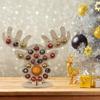FreshCart Basics Wooden Christmas Advent Countdown Calendar Chocolate Stand Candy Display Stand with 24 Holes for Xmas Party Wedding Table Decoration view 4